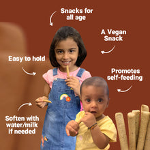 Load image into Gallery viewer, Ajwain &amp; Jeera Teething Sticks | Healthy Snack for Babies &amp; All Ages | 150g
