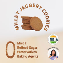 Load image into Gallery viewer, Nuts &amp; Seeds | Millet &amp; Jaggery Cookies - 150g
