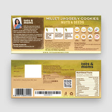 Load image into Gallery viewer, Nuts &amp; Seeds | Millet &amp; Jaggery Cookies - 150g
